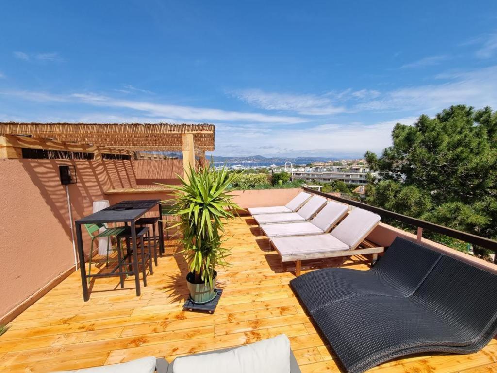Superbe Appartement Avec Rooftop Prive Saint-Tropez Zewnętrze zdjęcie